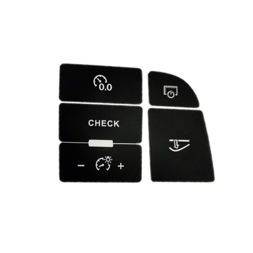 For Audi A6/A6L 2005-2011 Central Control Button Repair Sticker(For Left Driving)