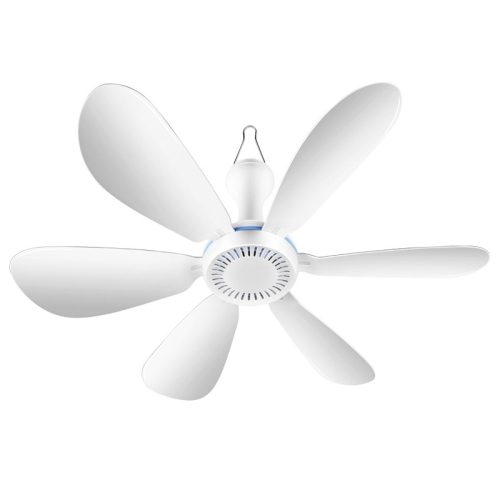 

USB Home Dormitory Mute High Wind Power Mini Fan Six Blade Small Ceiling Fan, Style: Single Fan