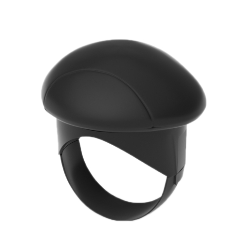 Automobile Multifunctional Bearing Steering Wheel Power Ball(Oval Black)