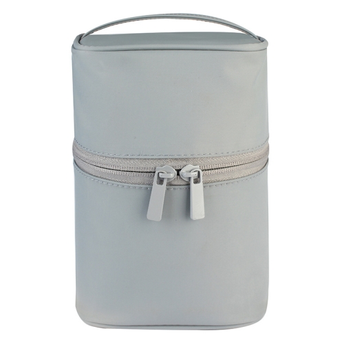

A02-81 Large Capacity Portable Three-dimensional Handheld Cosmetic Bag Travel Toiletry Storage Bag(Grey)