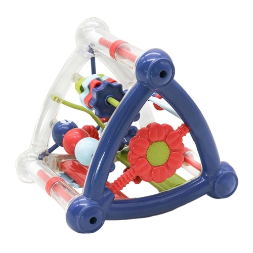 

Children Enlightenment Tripod Toys Baby Early Learning Multifunctional Flip Tripod(Blue And White)
