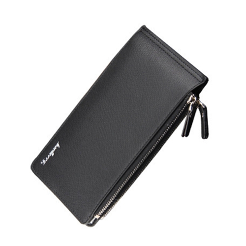 Baellerry CA013 Casual Multi-card Slot Long Wallet Multifunctional Ultra-thin Card Holder(Black)
