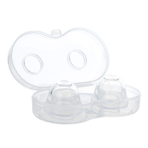 Maternity Inverted Nipple Silicone Corrector For Teen Girls Flat Breast Protector(Transparent)