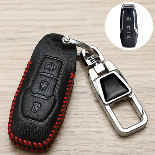 

For Ford Car Key Cover Keychain Anti-lost Number Plate, Style: A
