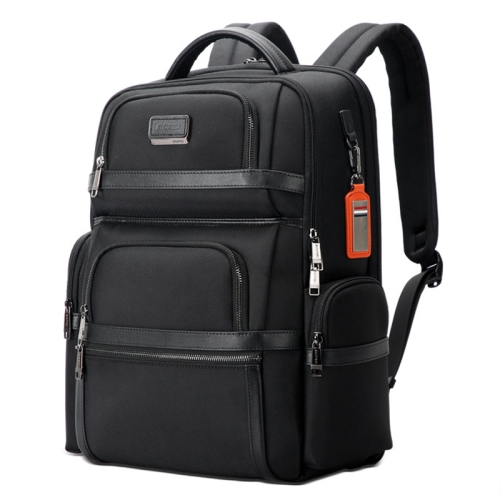 Bopai 61-121601 Large Capacity Waterproof Business Laptop Backpack With USB+Type-C Port(Black)