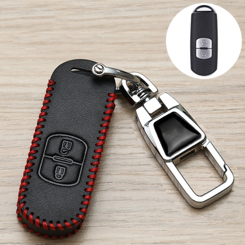 

For Mazda Car Key Mover Multifunctional Keychain Anti-lost Number Plate(A)