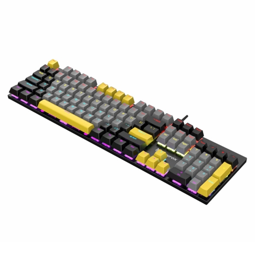 

XUNSVFOX K50 Gaming Computer Mechanical Feeling Wired Keyboard(Kubo Game)