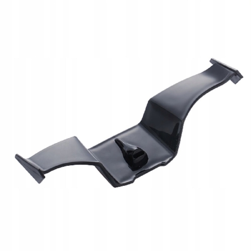 

Car Mini Rear Wing Without Punching Decorative Stickers, Color: Black Without Wind Blades