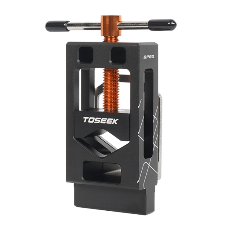 

TOSEEK Mountain Bike Front Fork Pipe Cutter Seat Post Cutting Saw Handle(Black Orange)