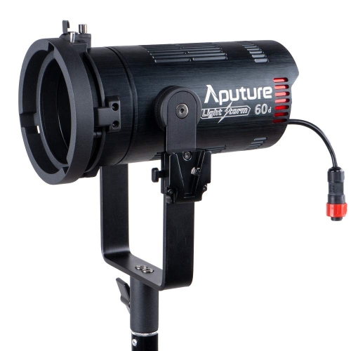 Aputure Adjustable Focus LED Photography Light Indoor Interview Video Live Fill Light, Spec: LS 60d