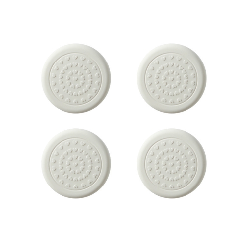 

4pcs /Set Silent And Wear Resistant Chair Foot Cover Household Stool Anti-Slip Protective Pads, Style: 60mm Round white