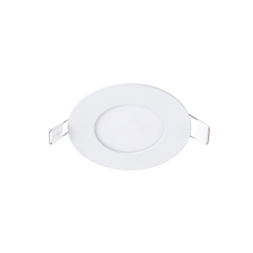 

Recessed Concealed Ceiling Downlight Household Wide Voltage Thin Tube Panel Light, Model: 3W Round Opening 75mm(6000K White Light)