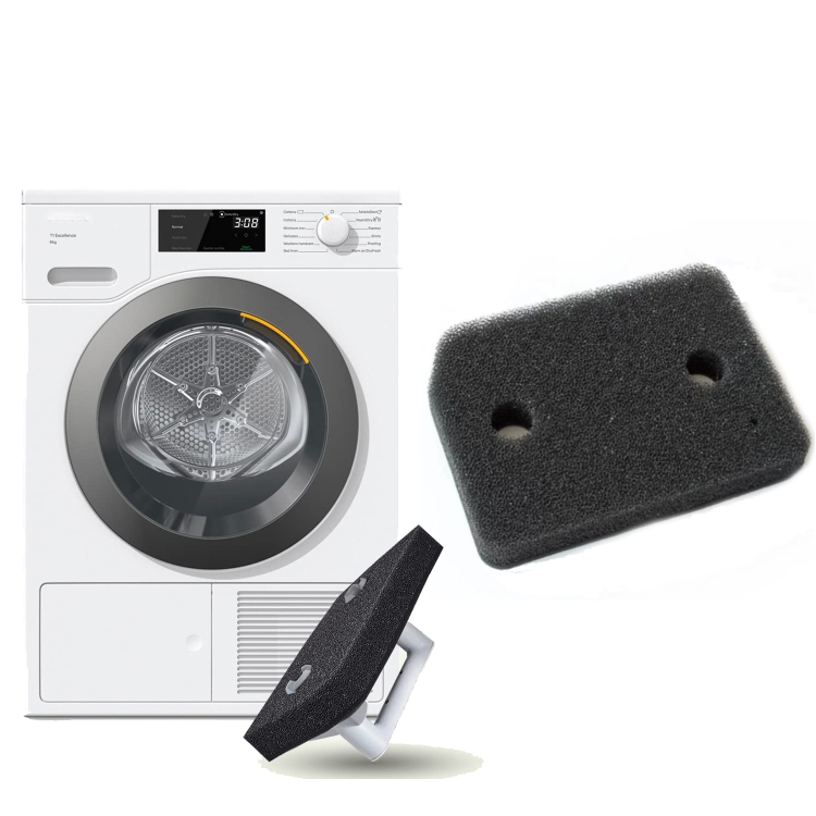 4x Trocknerfilter Für Miele T1 - Ersatz Für 9164761 - Waschbar & Langlebig