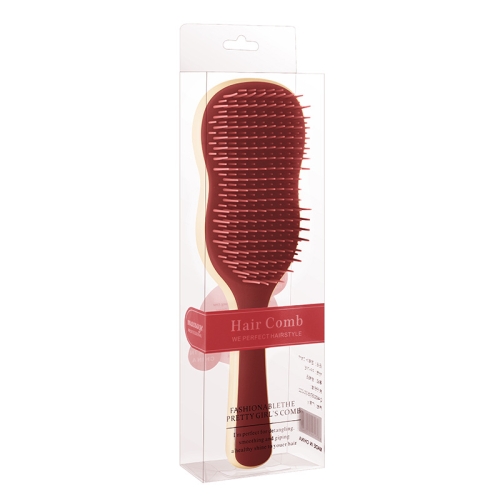 

Long Hair Fluffy Styling Smooth Hair Comb Ladies Home Massage Airbag Comb(Red)