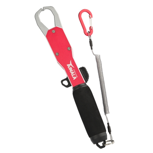 

TUNALA Outdoor Push-Pull Aluminum Fish Catcher Multi-Functional Fishing Grip Luya Plier(Red)