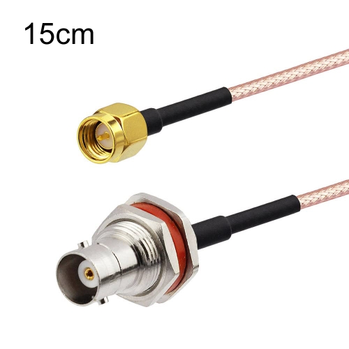 15cm SMA Male To BNC Waterproof Female RG316 Coaxial RF Adapter Cable