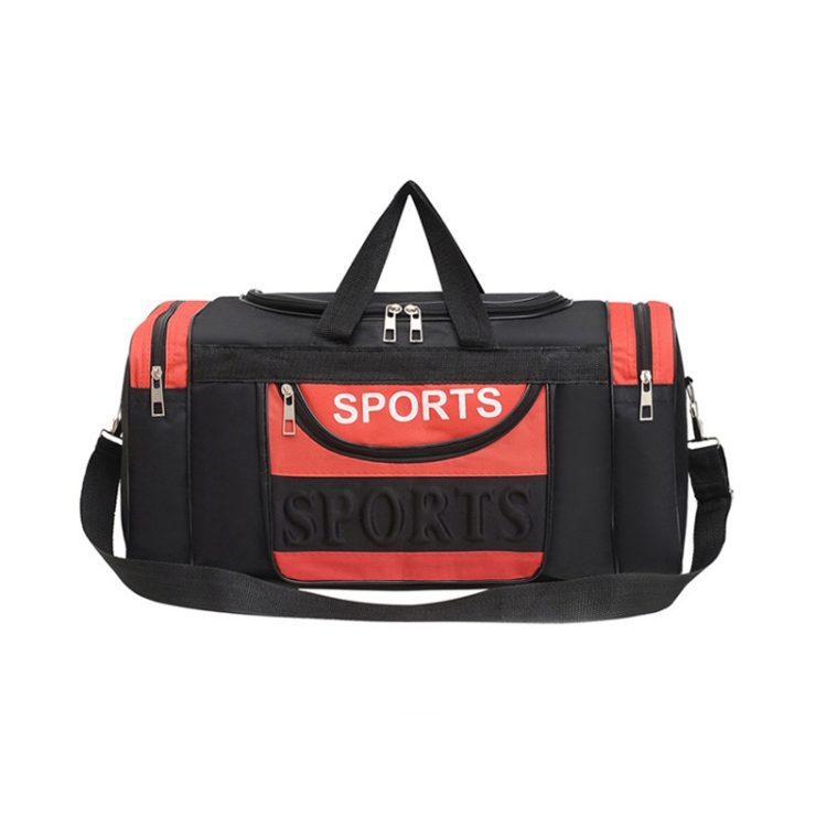 

Simple Portable Shoulder Large Capacity Travel Bag Handheld Luggage Bag, Color: Small Red