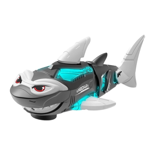 

Children Motorized Universal Mechanical Shark Boys Simulation Model Toys(Gray)