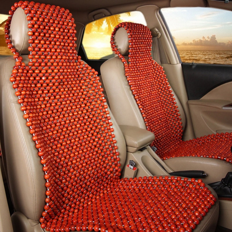 Beaded Car Seat Cover Zomer Houten Kralen Massage Kussens