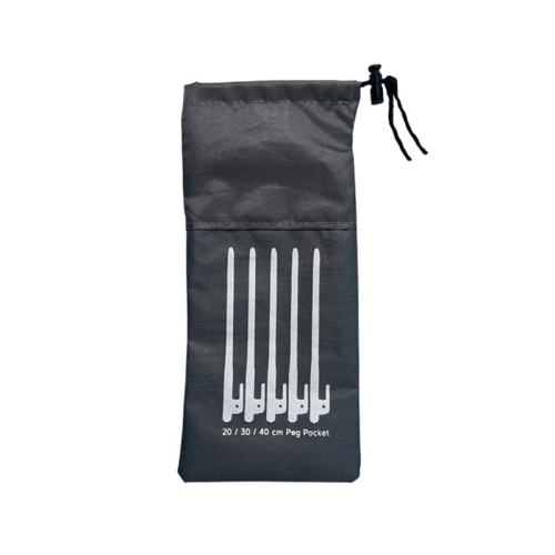 

S 20cm Ground Spike Storage Bag Outdoor Camping Accessories Portable Handheld Storage Bag