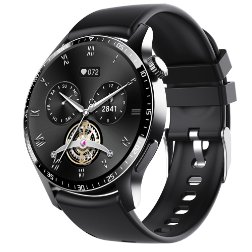 

F207 Smart Watch 1.35-Inch Narrow Edge Screen Supports Bluetooth Calls / 24H Health Monitoring / 150+ Sports Modes, Color: Black Silicone