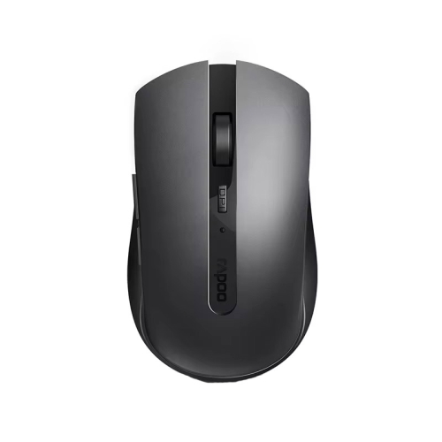 

Rapoo M350G Bluetooth/2.4G Wireless Mouse Office Desktop Laptop Mute Mouse(Dark Gray)