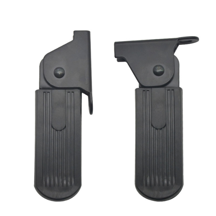 

Electric Vehicle Folding Front Footrest Electric Moped Front Pedal, Model: 5cm Iron