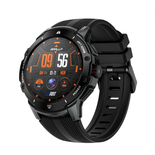 

LOKMAT APPLLP 1.43-inch 2G + 32G Android SIM Card 4G Full Network WiFi Smart Watch(Black)