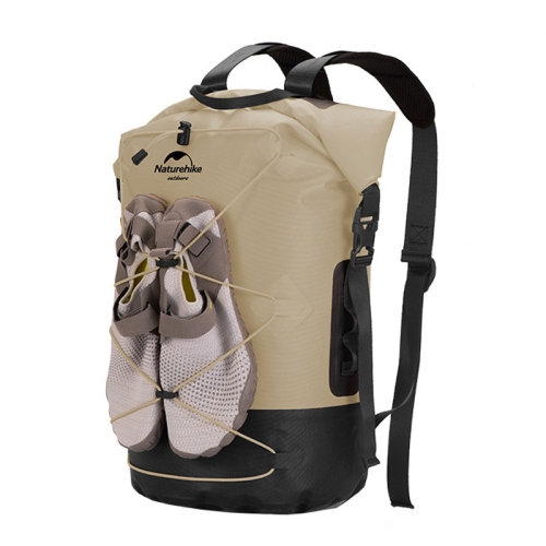 

Naturehike Wet Dry IPX6 Waterproof Bag Outdoor Seaside Diving Swimming Rafting Equipment, Color: 20L Khaki