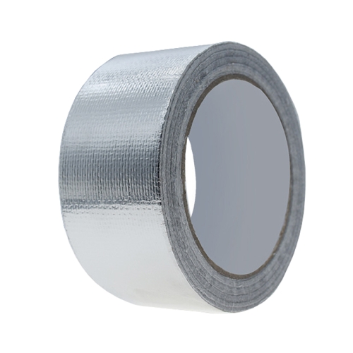 

3cm x 5m 0.15mm Glass Fiber Cloth Aluminum Foil Tape Air- Conditioning Pipe Waterproof Seam Sealing Tape