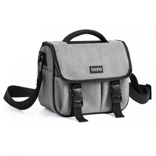 

Baona BN-H017 Photography SLR / Micro Single Cross-Body Camera Storage Bag, Color: S Gray