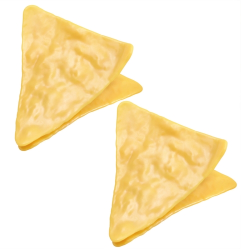 

Potato Chip Sealing Clips Faux Shape Fun Handbook Decoration Food Bag Storage Clips(Triangle)