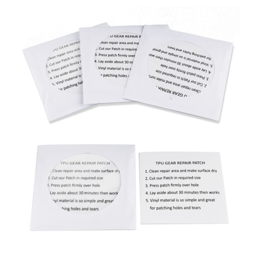 

5pcs /Pack TPU Waterproof Transparent Repair Patch For Tent, Raincoat, Swimming Ring