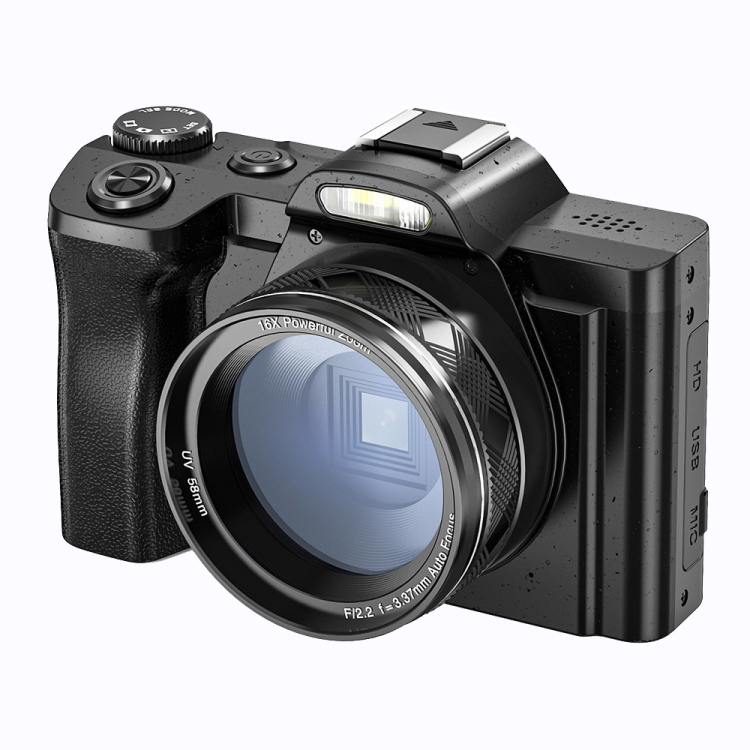 

DC-201S 5K/30FPS 3.5-Inch 16X Six-Axis Anti-Shake HD Digital Camera With UV Lens(EU Plug)