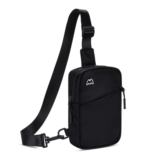 

Outdoor Sports Chest Bag Lightweight Cell Phone Crossbody Packs(Black)