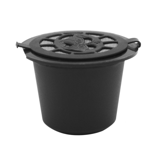 

For Nescafe Coffee Capsules Reusable Coffee Filter(Black)