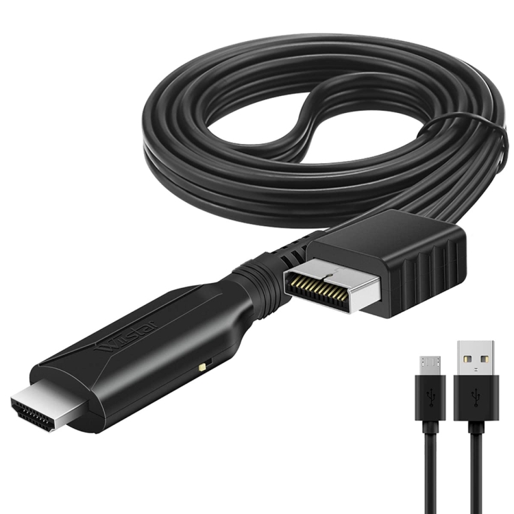 STAR- For Sony Ps1/Ps2 To Hdmi Converter 1080P Game Console Audio Video Cable Adapter