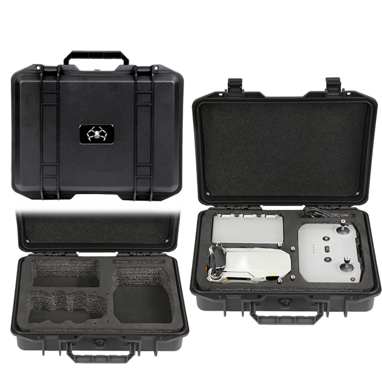 

For DJI Mini 4K / Mini 2 SE / Mini 2 Suitcase Explosion-Proof Box Compatible With RC-N1 / N2(Black)