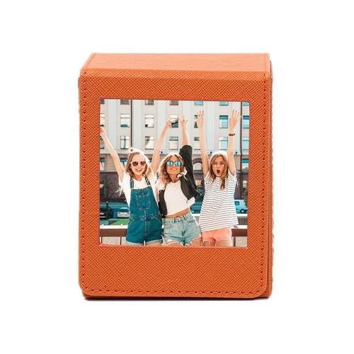 

Portable Photo Display Storage Game Card Box For SQ(Brown)