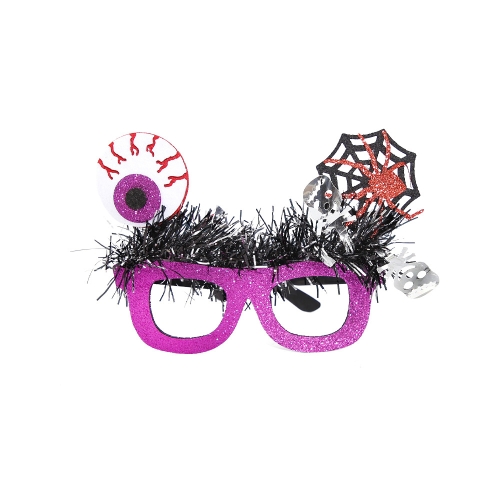 

Halloween Party Decoration Glasses Masquerade Costume Props Spider Eyeball Skull