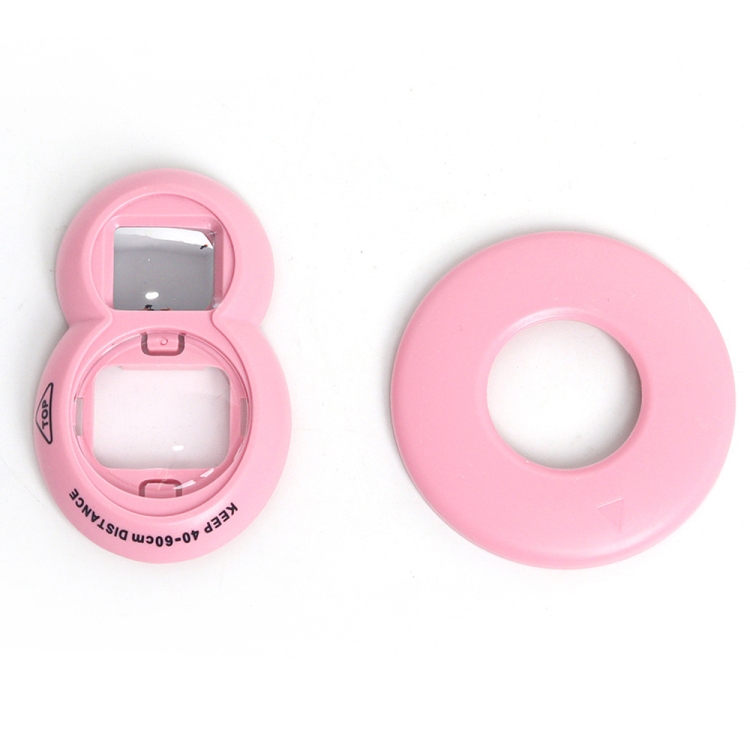 

For Fuji Mini7+/SE Selfie Filter Auxiliary Ring Set(Pink)