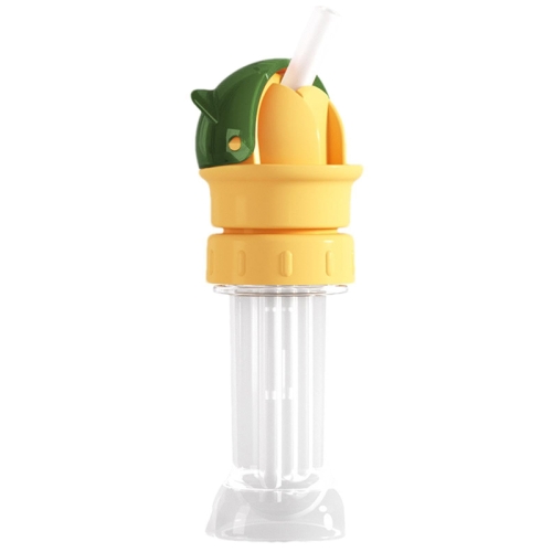 

Children Anti Choking Bottle Cap Portable Universal Bottle Closure Converter(Green)