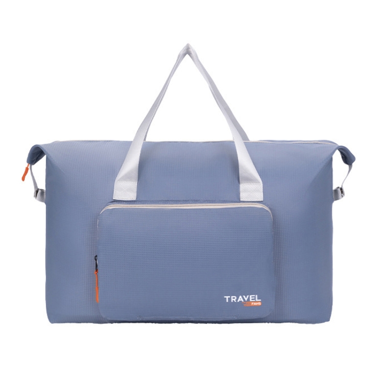 

Folding Travel Bag Large Capacity Gym Rucksack Portable Luggage Clothes Storage Bag(Blue)