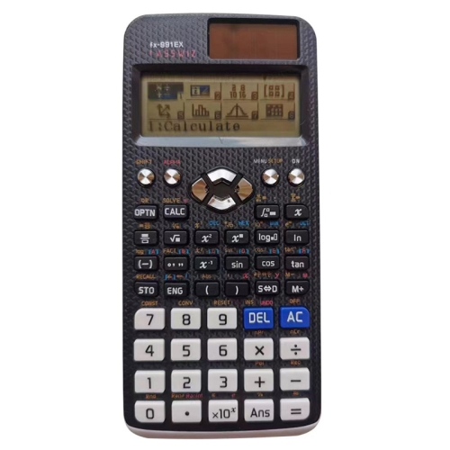 

991EX Multifunctional Statistics Base Matrix Vector Calculator, Color: Black