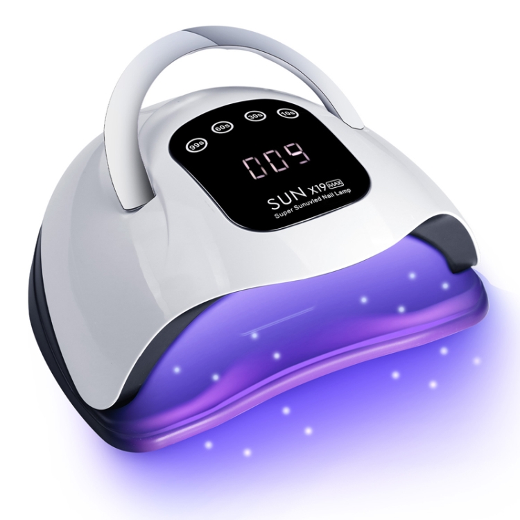 X19Max UV LED Nail Drying Lamp High Power 320W Quick Drying Nail Polish Gel Nail Dryer Light(US Plug)