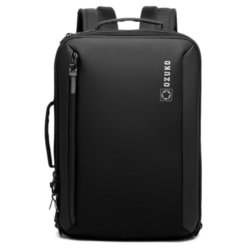 

Ozuko Business Laptop USB Backpack Men Schoolbag(Black)