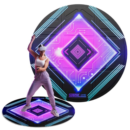 

STARTRC GAMES VR Glasses Sport Game Simulation Floor Mat(Purple)