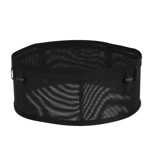 

Close-fitting Sports Waist Bag Lightweight Marathon Running Belt, Size: S(Black)