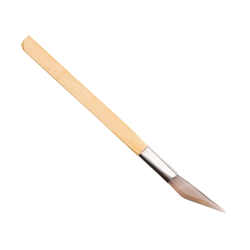 

Gold And Silver Jewelry Polishing Scraping Shining Agate Knife Sanding Tool, Model: Wood Handle Knife