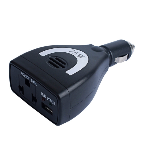 

Meind 75W Mini Car Inverter Charger(12V To 110V)